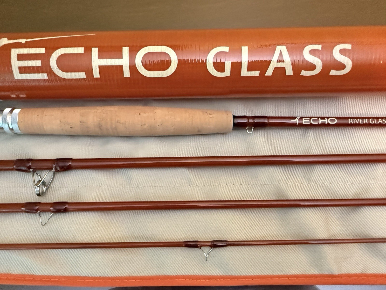 Echo River Glass 8ft 4wt Fiberglass Fly Rod
