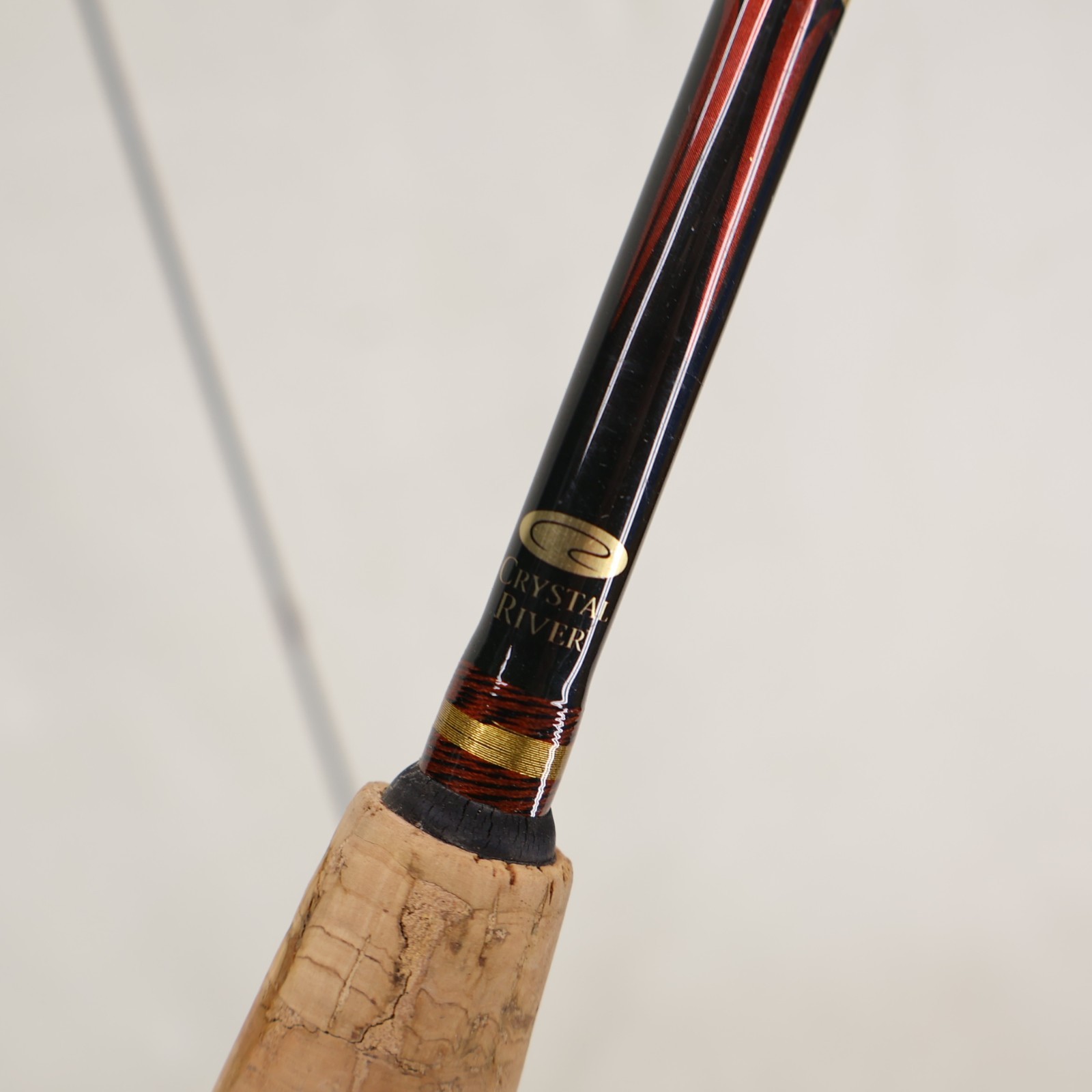 Crystal River Finalist 2 pc Fly Rod 8″ R2F-8267F 6/7 WT Cork Handle 8 Guides