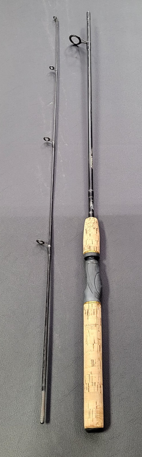 Bass Pro Shops Mega Cast Ultra Light Spinning Rod, MGC5010UL, 2 Piece, 5 Guides.