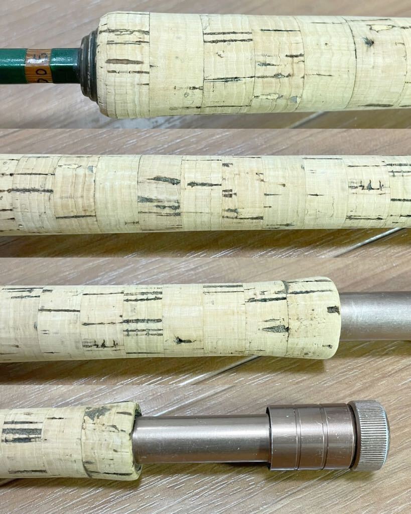 Pezon et Michel Ritz Super Parabolic PPP Fario Club 8’5 #6 Bamboo Fly Rod