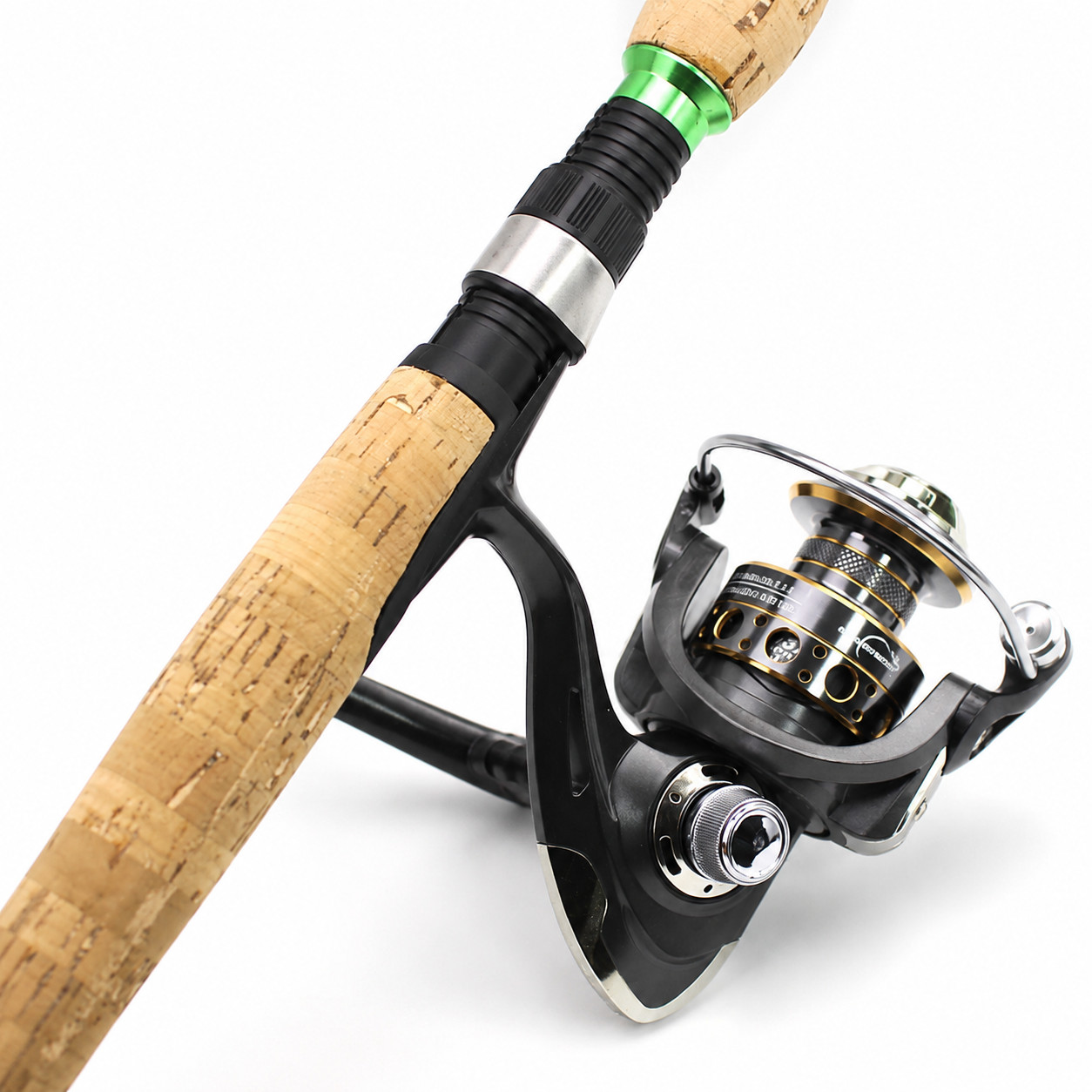 Carbon Fiber Telescopic Fishing Rod and Reel Combo, Spinning Fishing Pole for