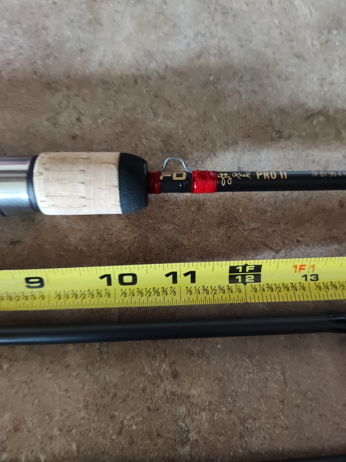 8 Ft 5 Inch Ultra Lite Spinning rod combo with a 2000R shimano spinning reel