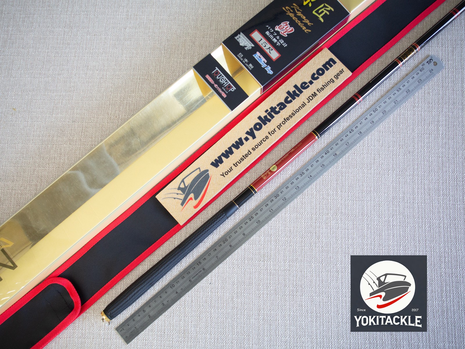 Nissin Uzaki Spirit Gensho Competition SP 15 ft (4505) Rod