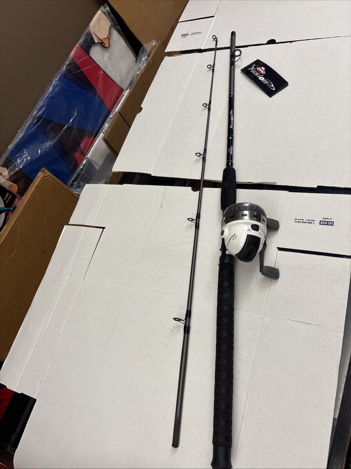 Berkley Fusion FUSN662MH 6’6 Fishing Rod 2 Piece With Reel NOS