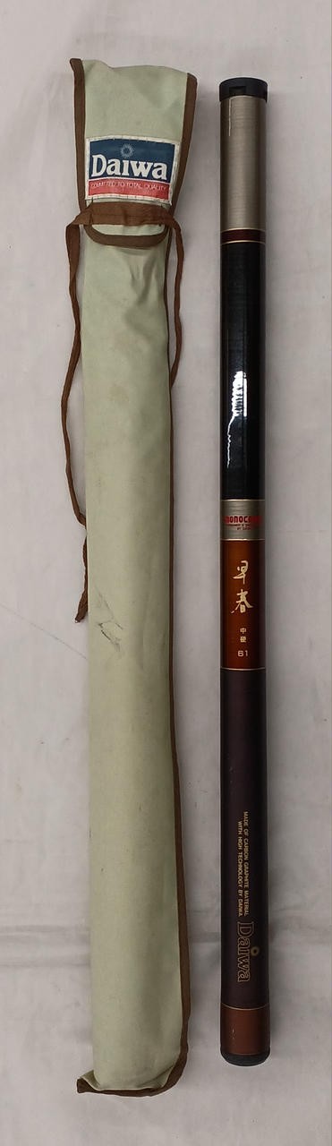 Daiwa Mountain Stream Rod 6.1m (24in) Medium Hard Fishing Pole with Bag
