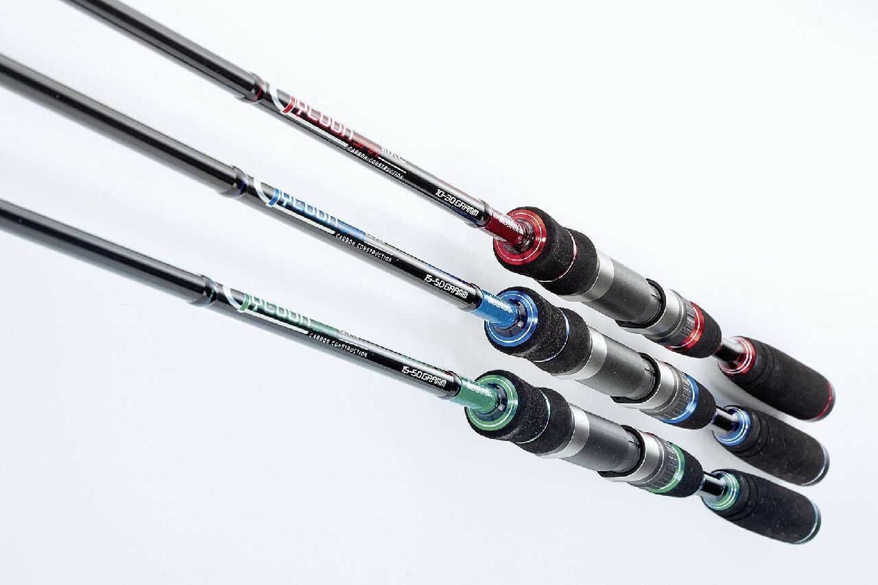 Jenzi Spinning Rod Rod Tycoon Spin All Round Fishing Rod Fishing Red Green Blue