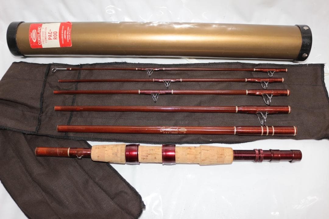 Cortland PRC-2000 7ft Pack Baitcast Rod with Bag & Case JDM