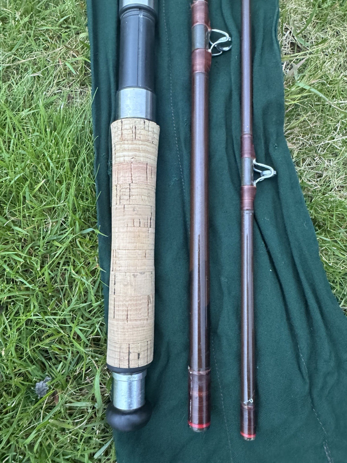 Rare Gold N West Fly fishers Canada Salmon Fly Fishing Rod 15ft