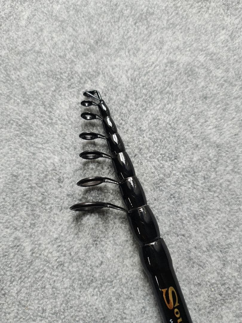 8ft Telescopic Spinning Lure Rod, Small Throw Swing Out, 2.4m, Used