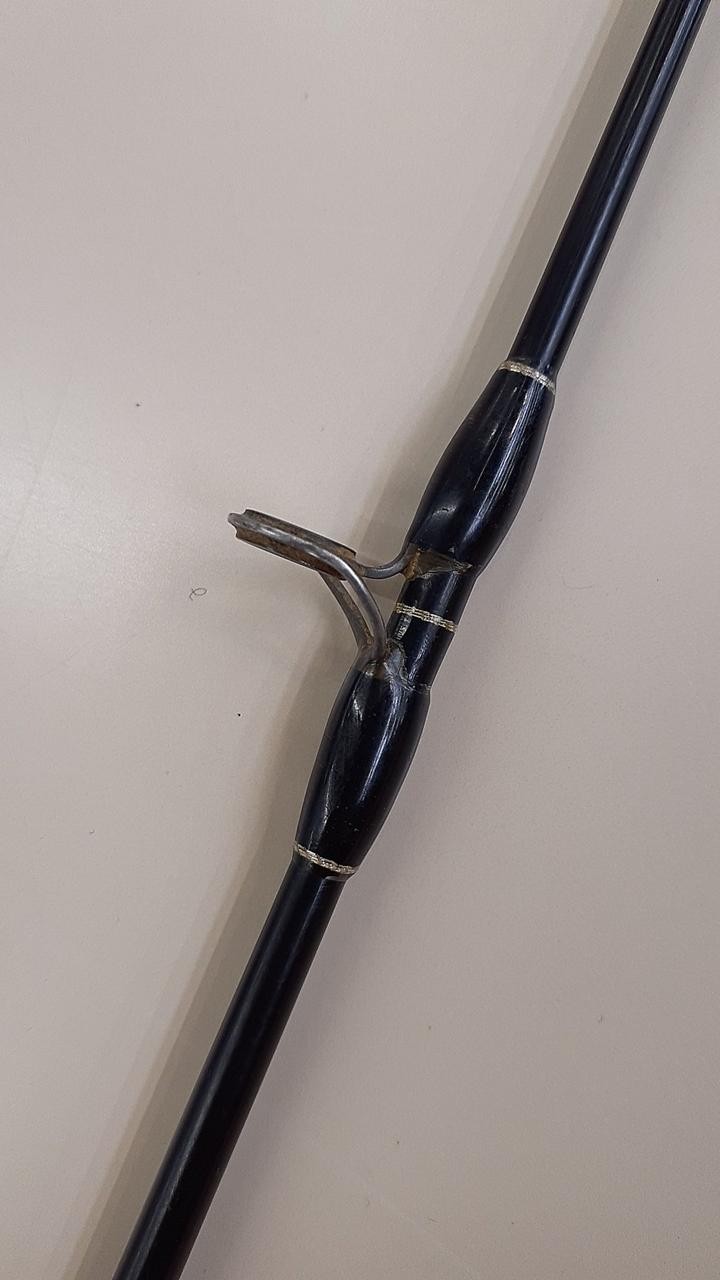 Valleyhill Snakehead Bass Rod 2-Piece, 10-11in, Cracked Guides, Used