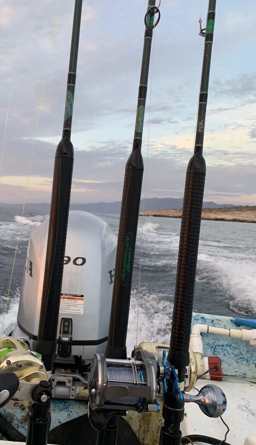 Saltwater Offshore Casting Rod 7′ 1PC 30-80 LB Saltwater Fishing Rod