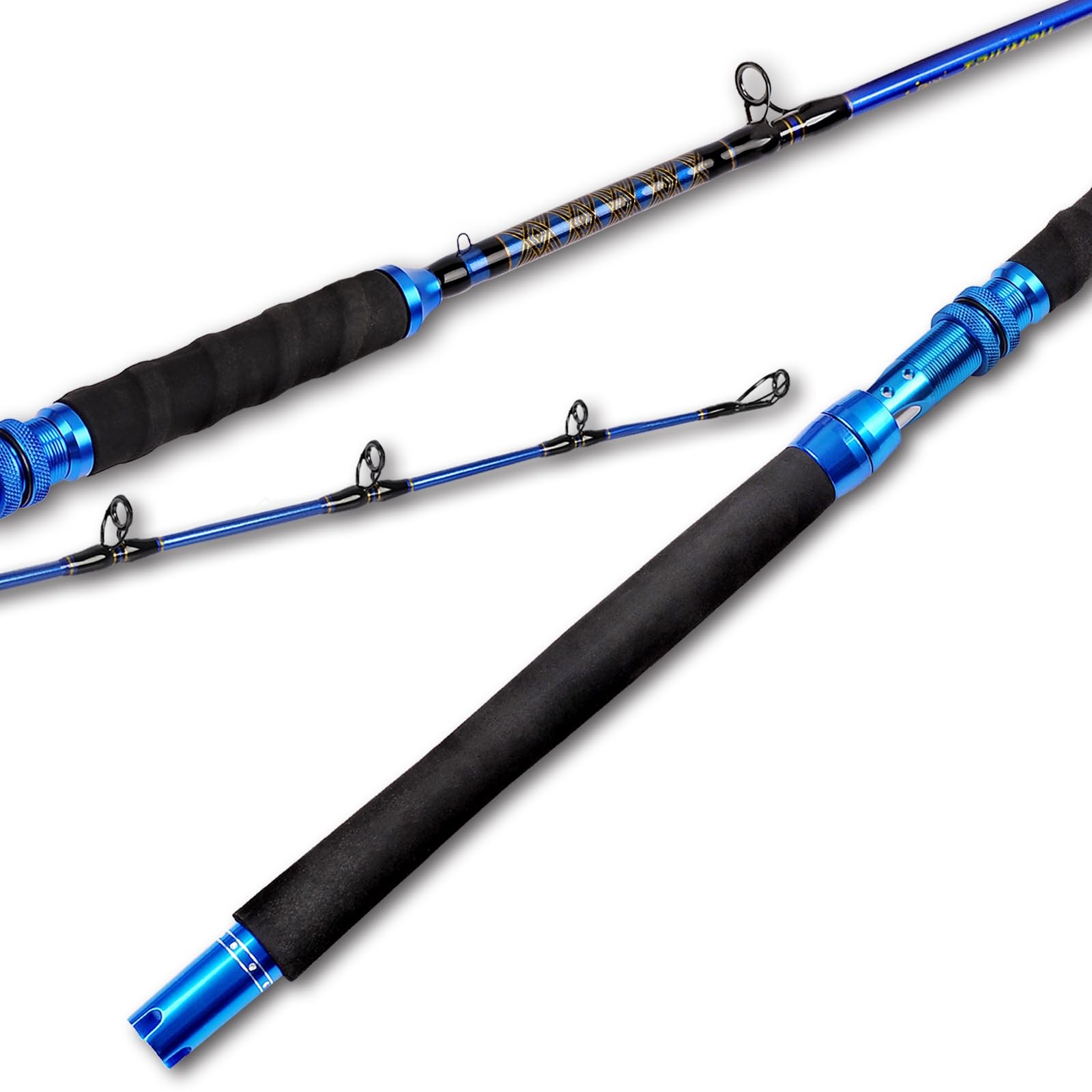 Saltwater Graphite Jig Jigging Spinning Fishing Rod Deep Sea Jig Pole
