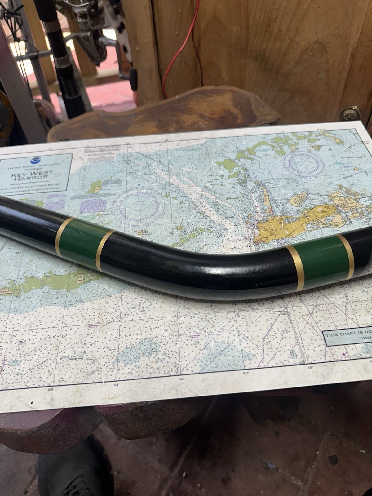 Aftco #4 Long Bent Unibutt With Custom Paint Design
