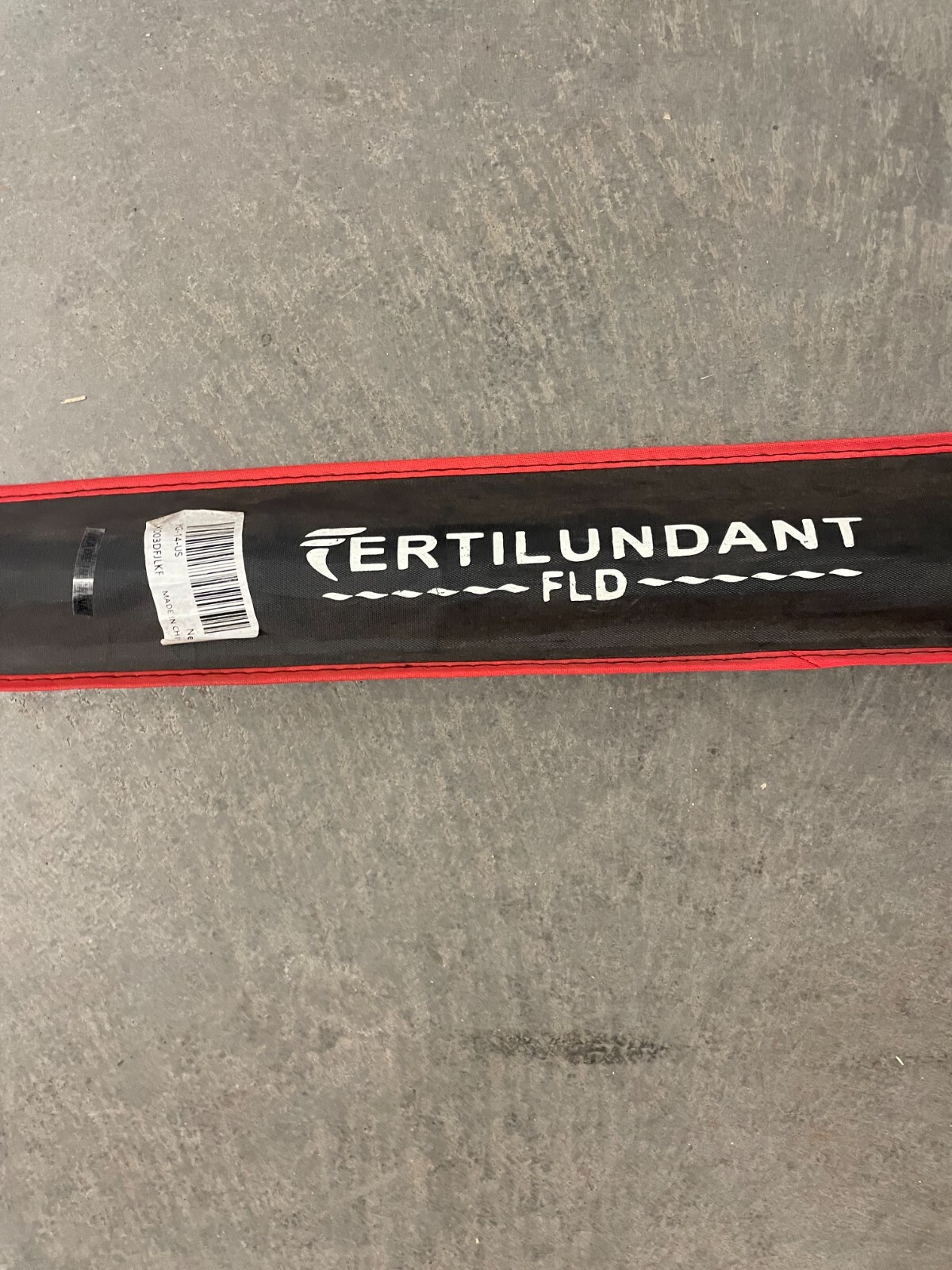 Fertilundant FLD 7ft Carbon Fiber Spinning Fishing Rod – Two Piece – Red