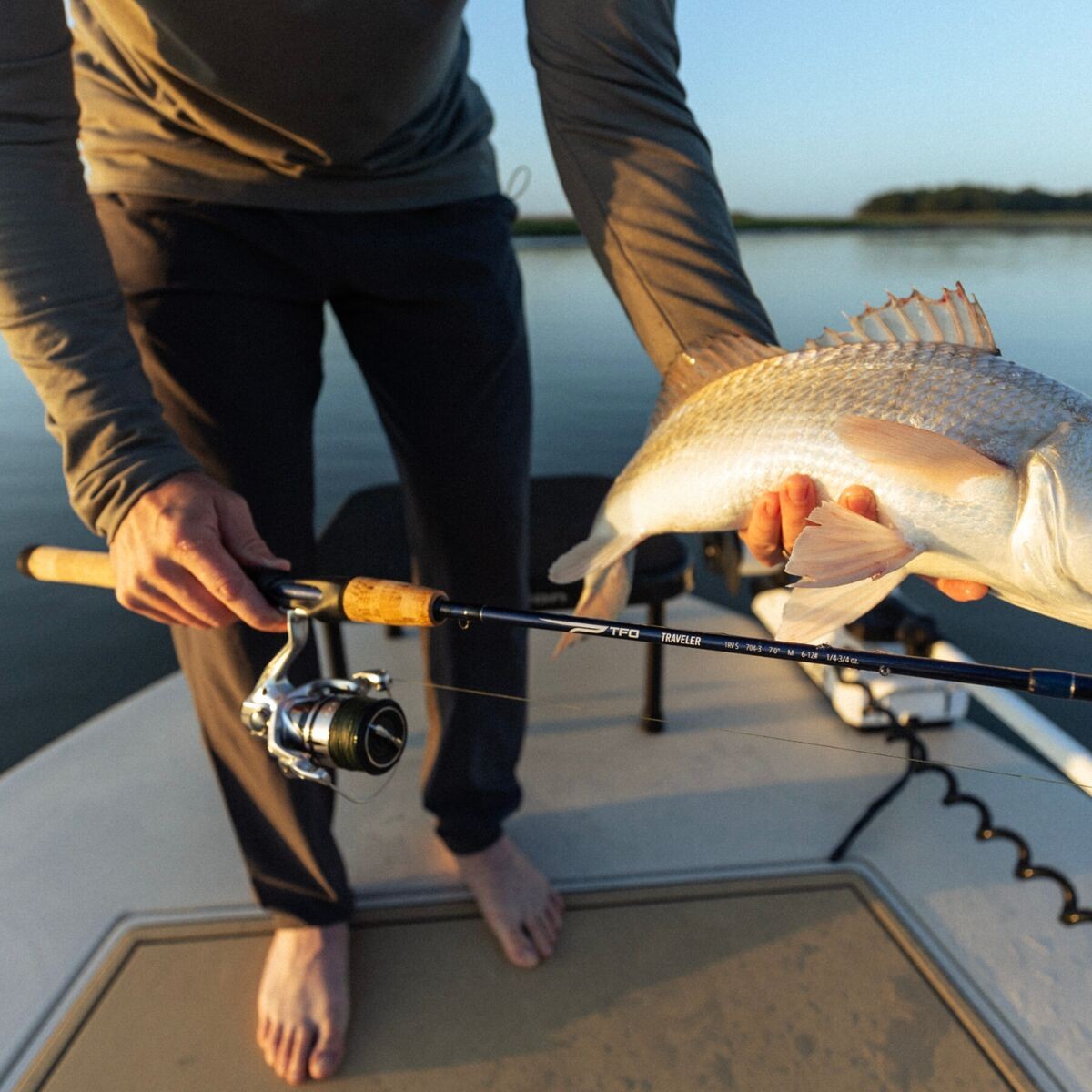 TFO Traveler Spinning Rod + Case – 3 Piece