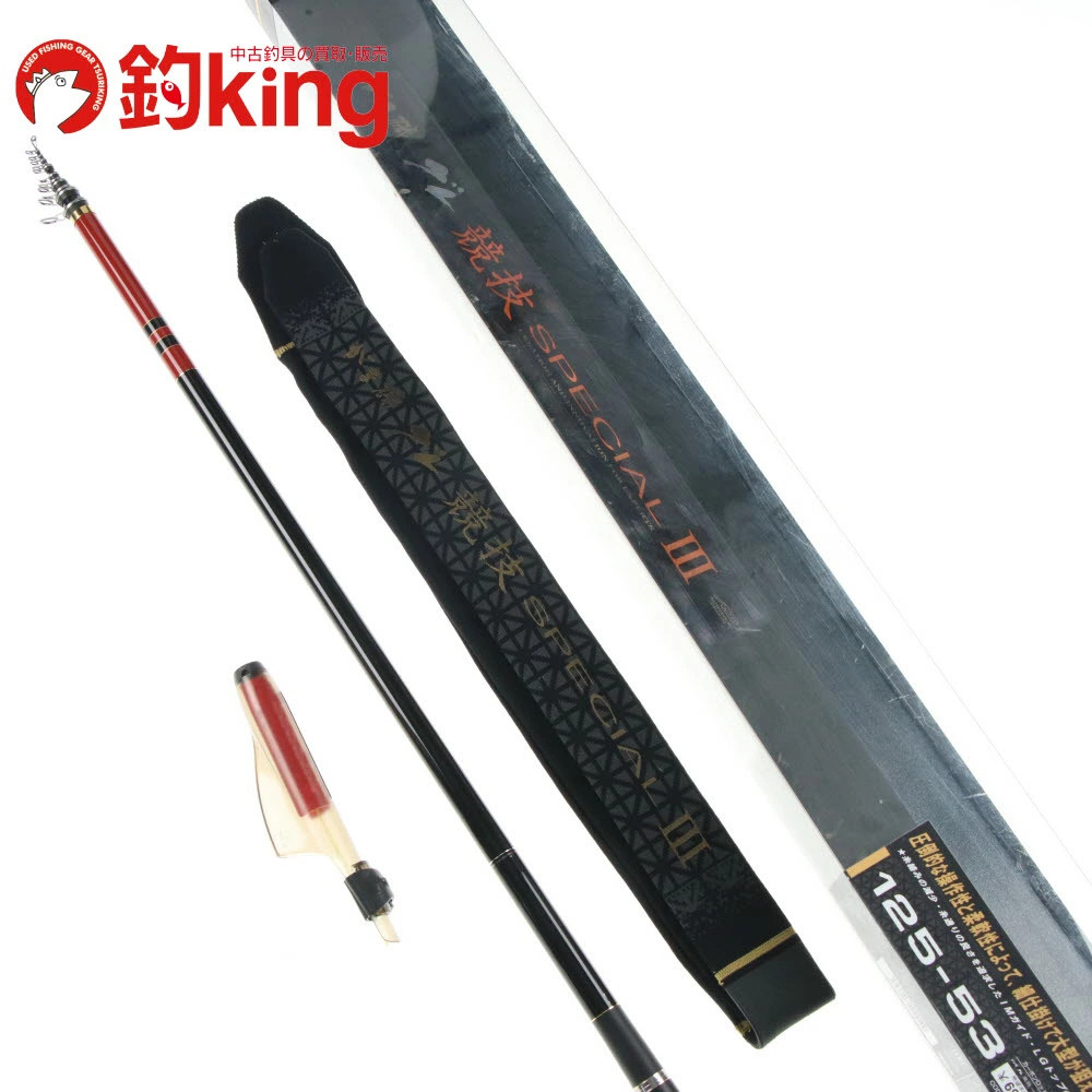 Gamakatsu Garei Competition Special III 125-53 Fishing Rod 5.3ft/16.5in Used