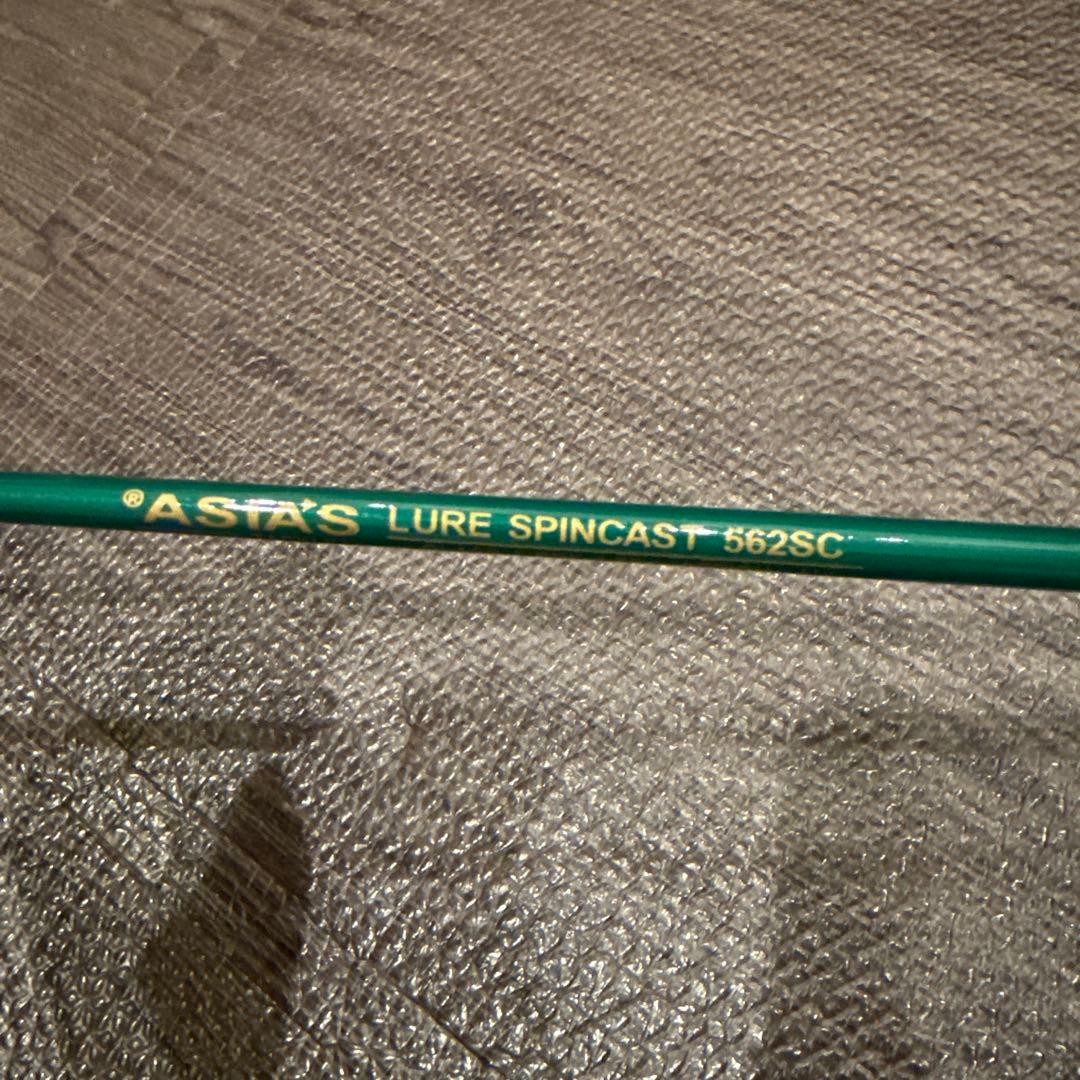 ASIA’S LURE SPINCAST 562SC bass rod