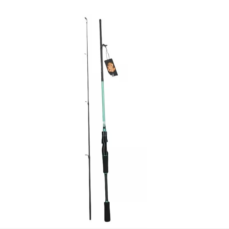 Spinning Rod 2pc Graphite with EVA Handles, 70″, Ceramic Guides, 8-15lb