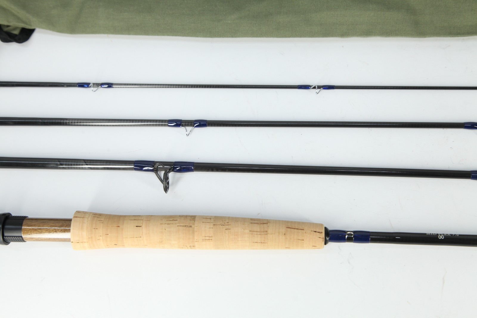 Orvis Silver Label TL Mid Flex 7.0 Fly Rod 9ft 4pc 6wt Cork Grip Tube USA