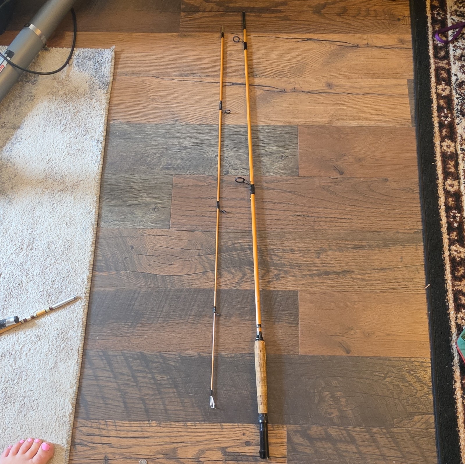 L.L.Bean Bean’s LL Fly Rod 8ft 5wt 2pc Fast Medium Cork Handle