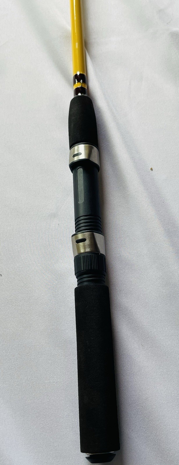 Eagle Claw Pack-It PK601 7’6 Spin Fly Travel Rod 4pc Yellow