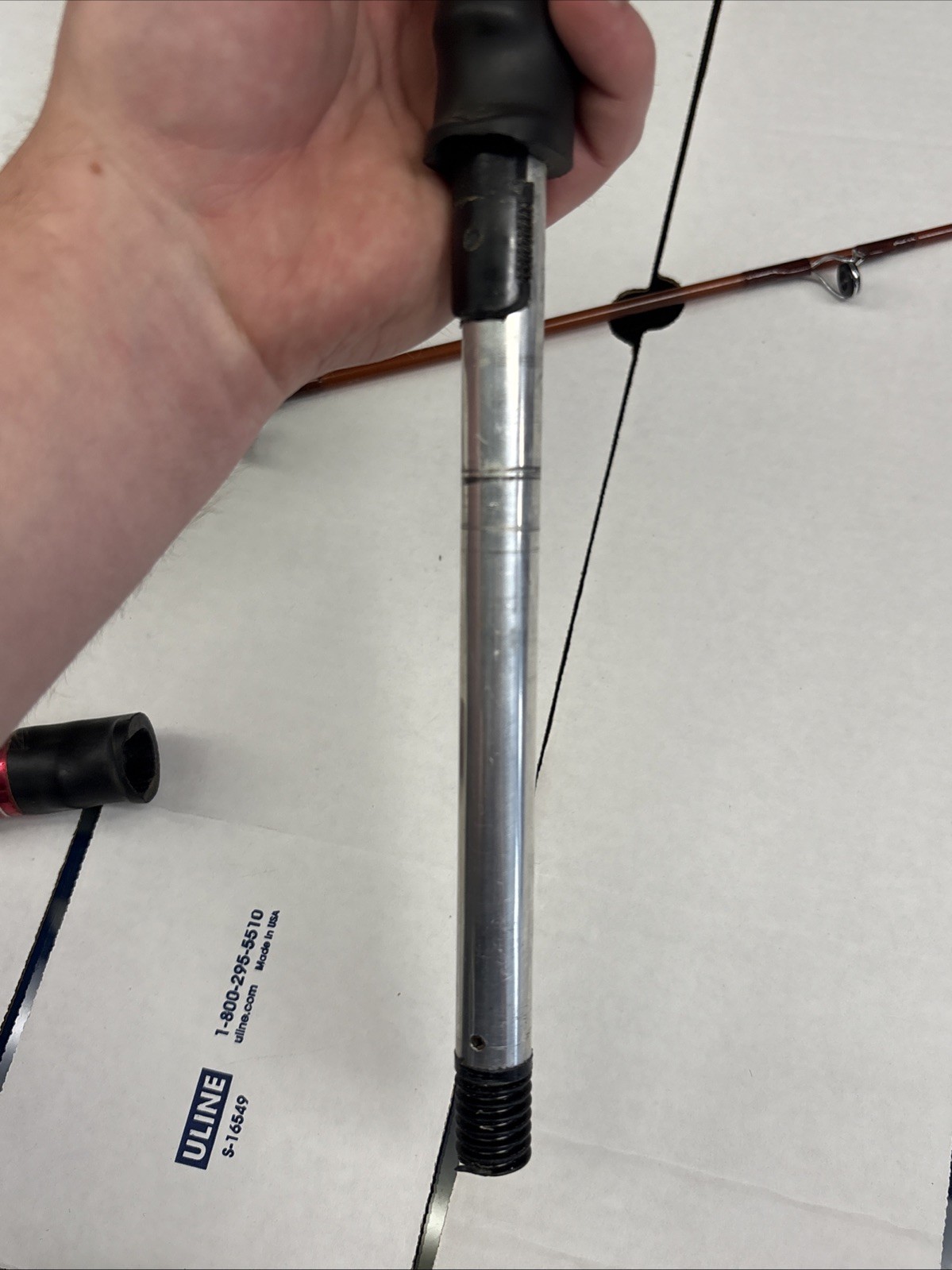 Vintage Quick Finessa 6060 Fishing Rod 6’ 2 Piece