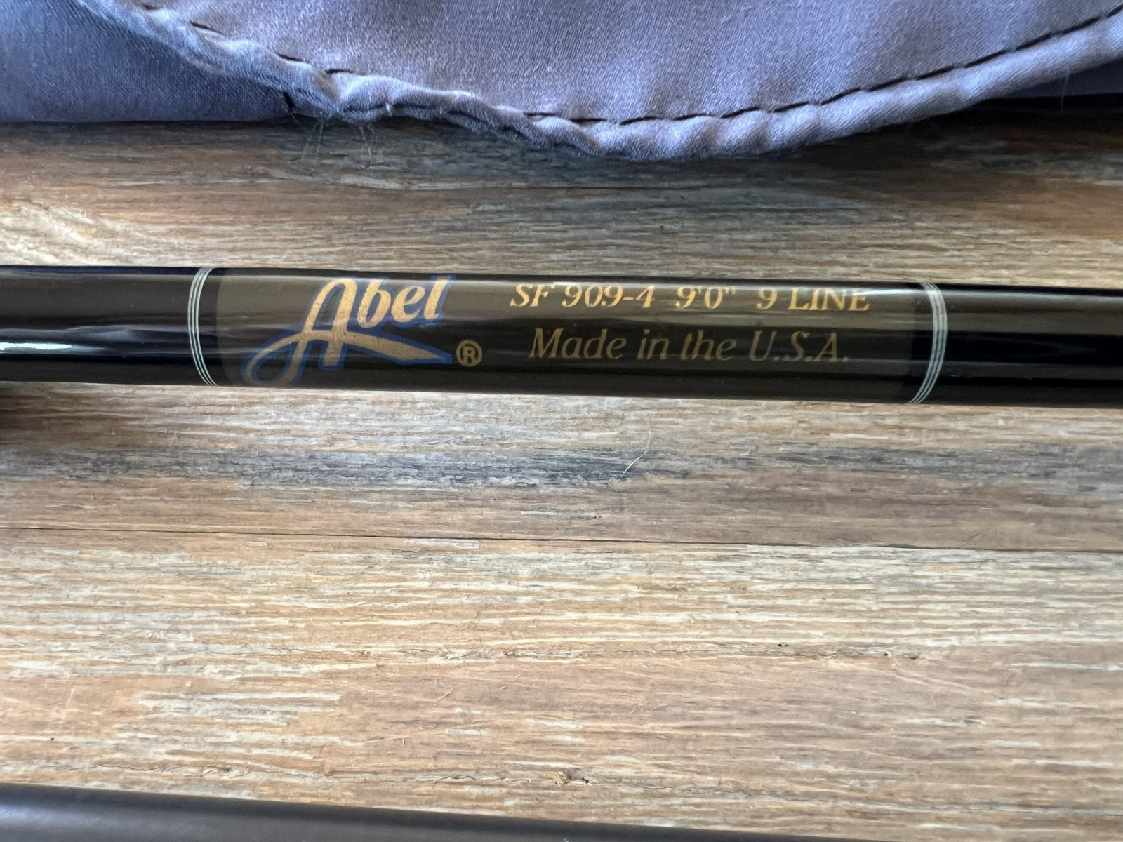 ABEL Fly Fishing Rod 9′ 4-Piece 9-Weight