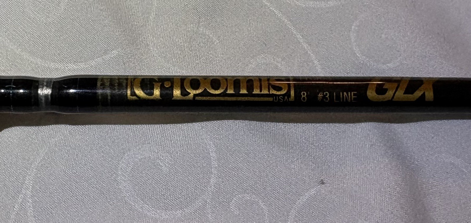 G LOOMIS Bud Carr FR 963 GLX 3WT 8′ 2-piece Fly Fishing Rod