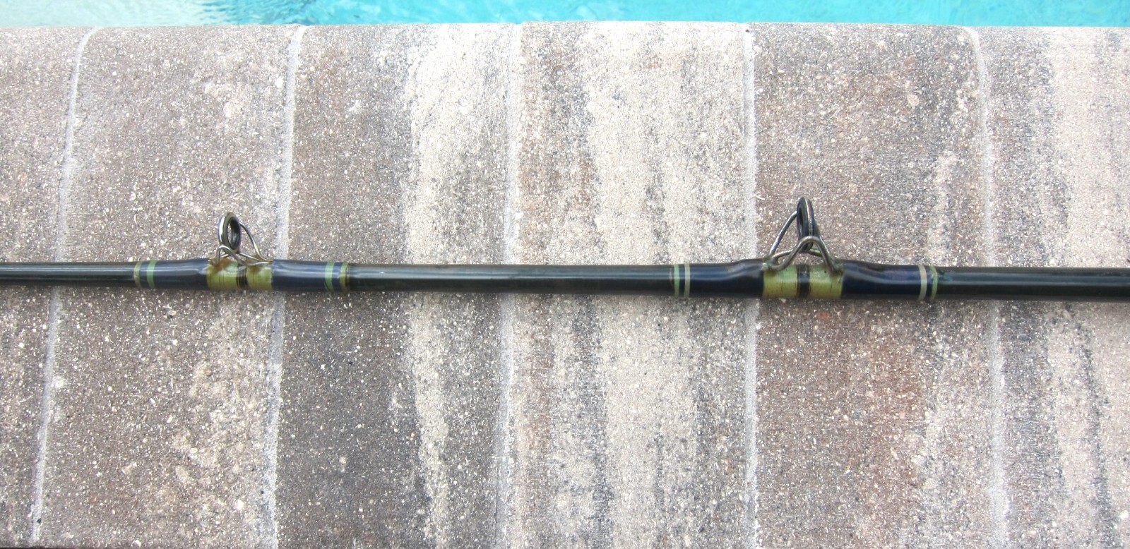 Vintage KUNNAN Supreme Big-Game Stand-Up Rod: 7’3″; 30-60lb – GREAT WORKING CD!a