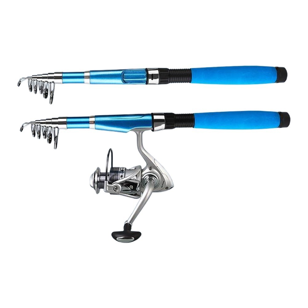 Compact Telescopic Sea Fishing Rod 18m 21m Fiberglass Casting Rod for Beach