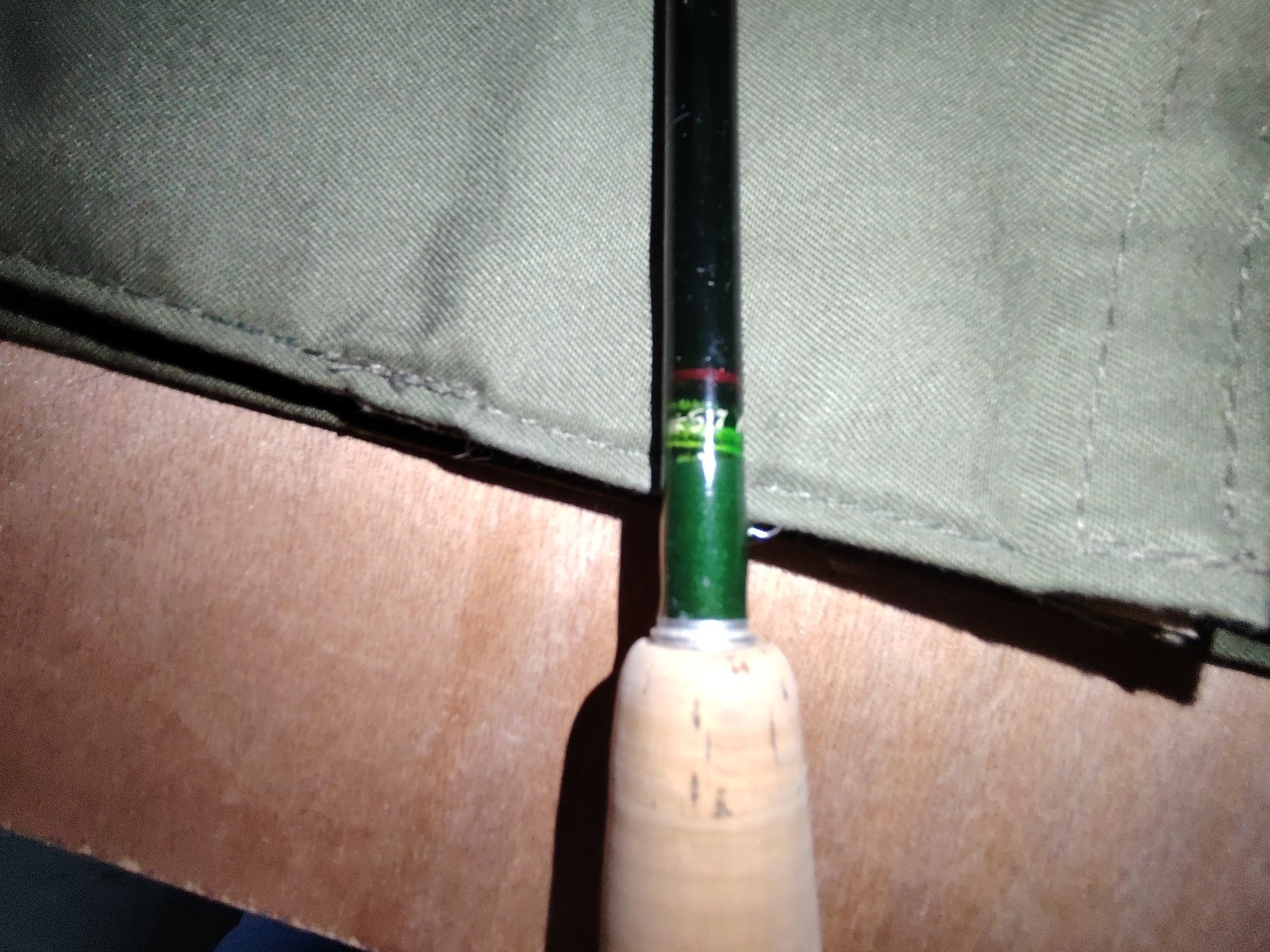 Vintage David Norwich 2 Piece 9’6″ 5/7 Fly Rod + cloth Case MX 400 XL graphite