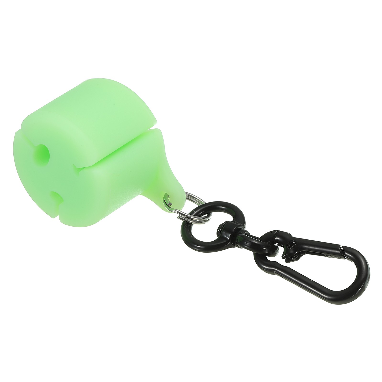 Creek Rod Clip Silicone Wearable Fishing Pole Holder Fluorescent Green