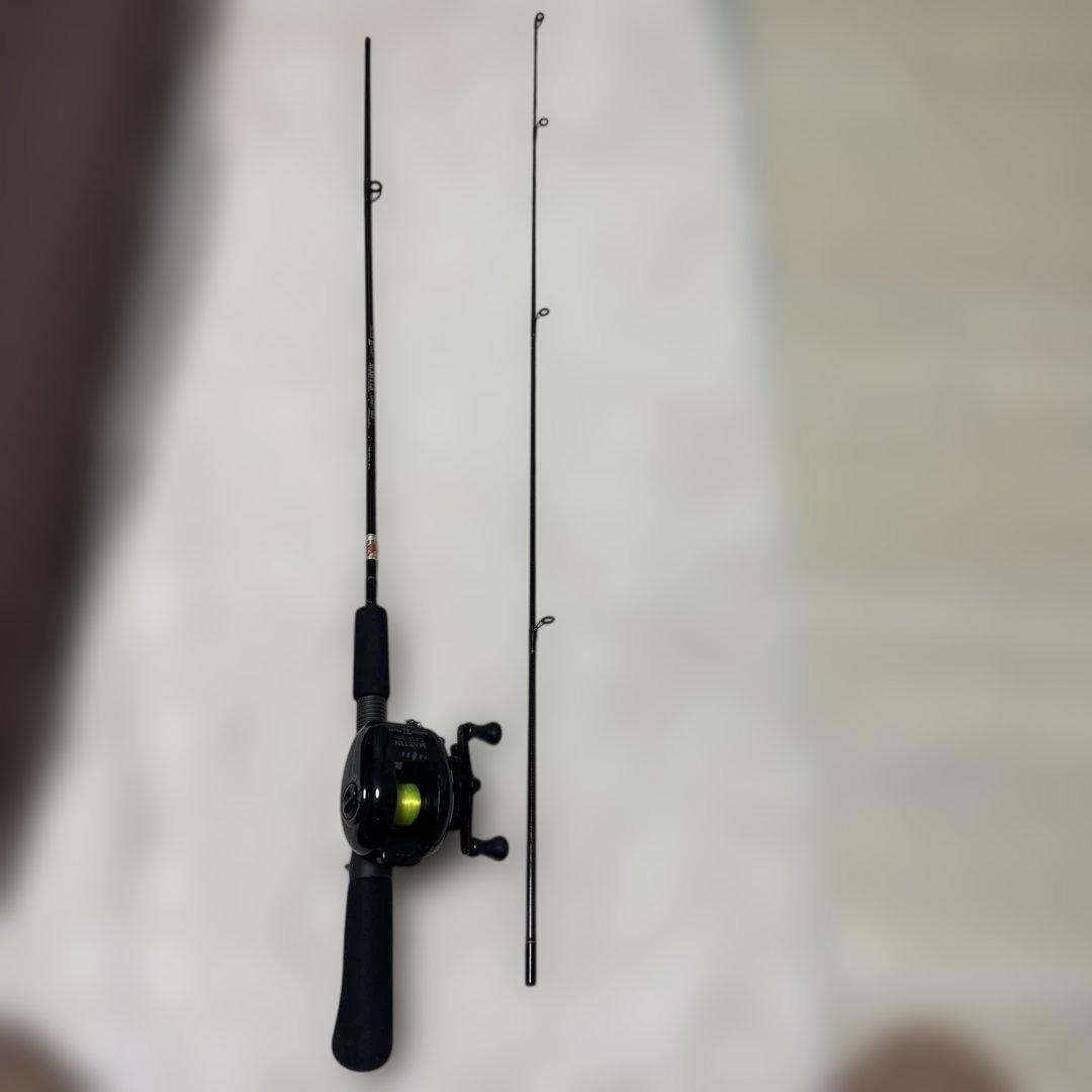 Martin CAST-180 & 800 High-Carbon Casting Set Medium Light Rod & Reel Used