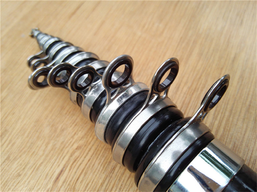 Portable Carbon Fiber Superhard Telescopic Rock Fishing Rod Pole Tackle3.6m-7.2m