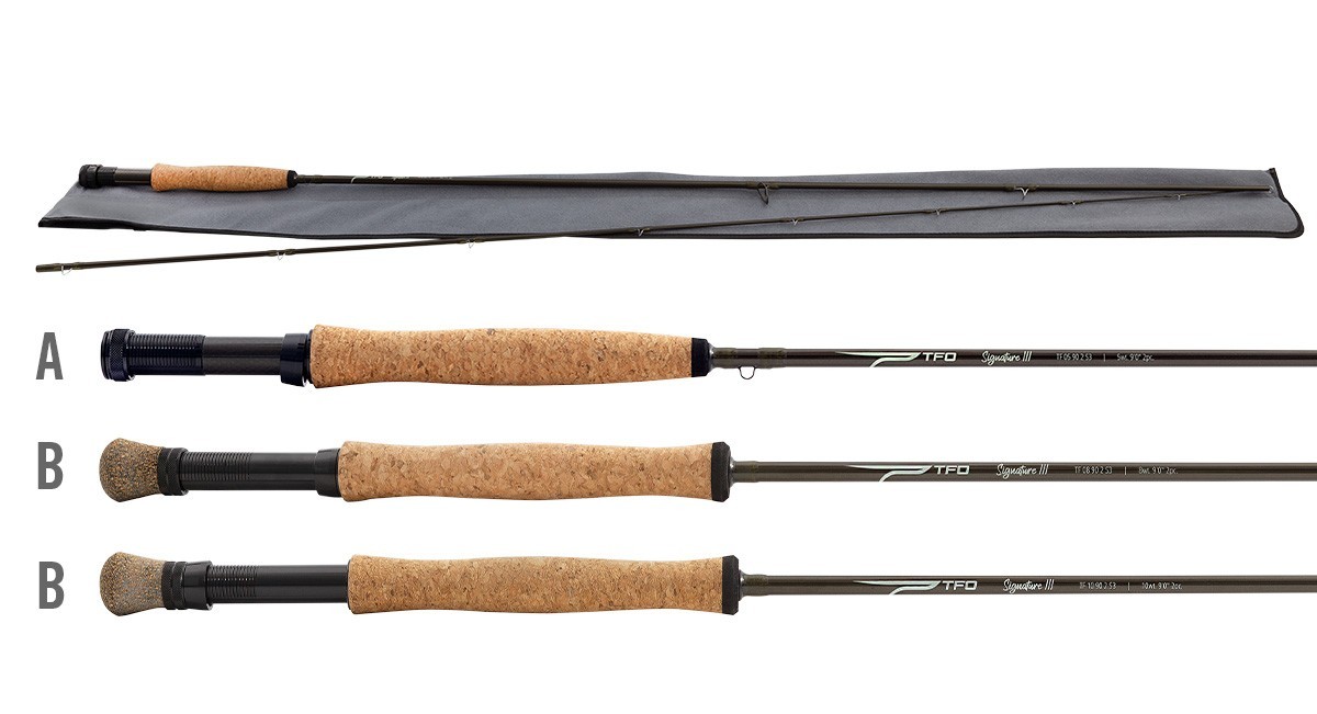 new TFO Signature 3–9ft, 10wt, 2Piece Fly Rod – Model # TF 10 90 2 S3