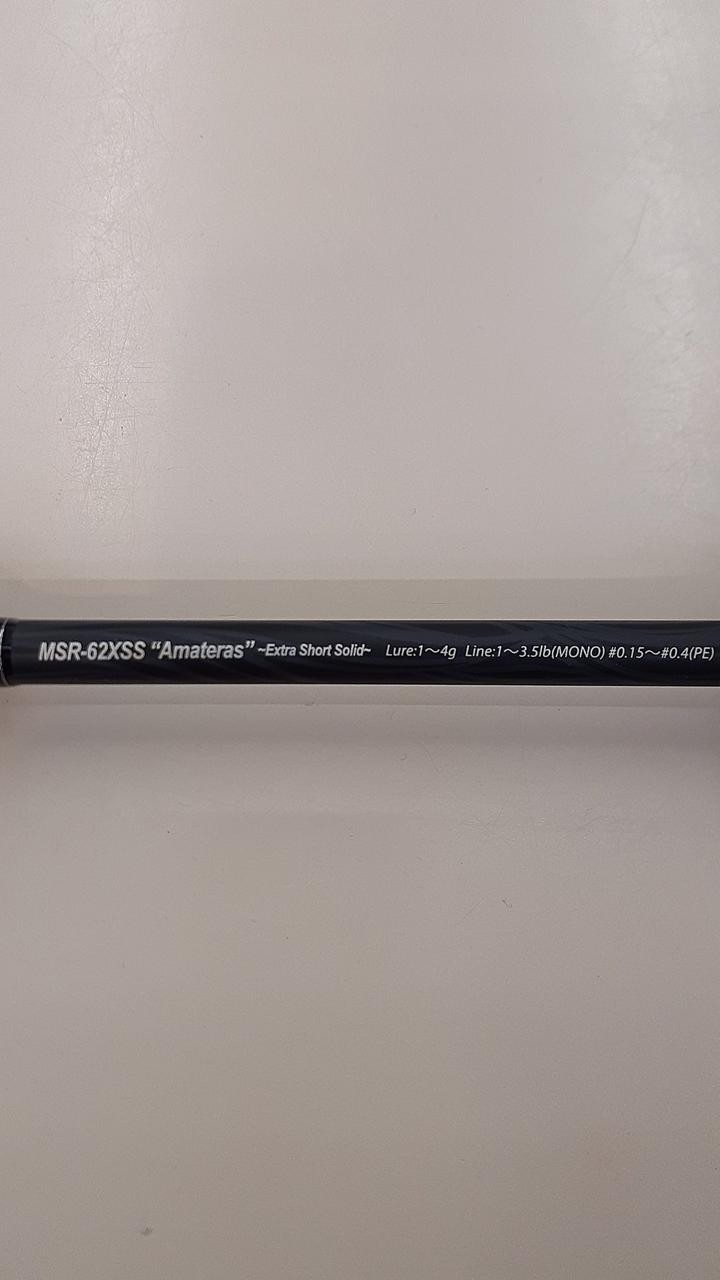 TICT SRAM MSR-62XSS Ajing 6.2ft Rockfish Fishing Rod 57.6g 2-Piece