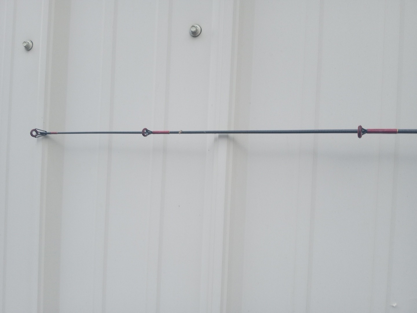 Vintage Berkley Graphite Composite 5’6″ Spinning Rod 1pc Grey And Burgundy
