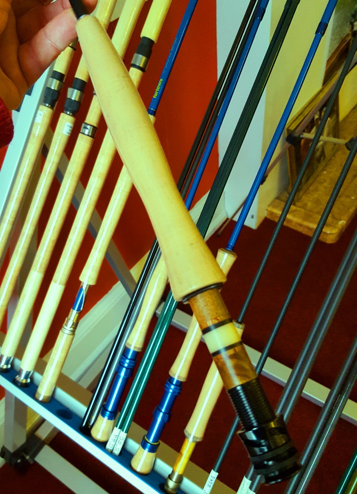Bloke Fly Rod XL50 9′ 5wt 4-piece…CUSTOM BUILT BY US
