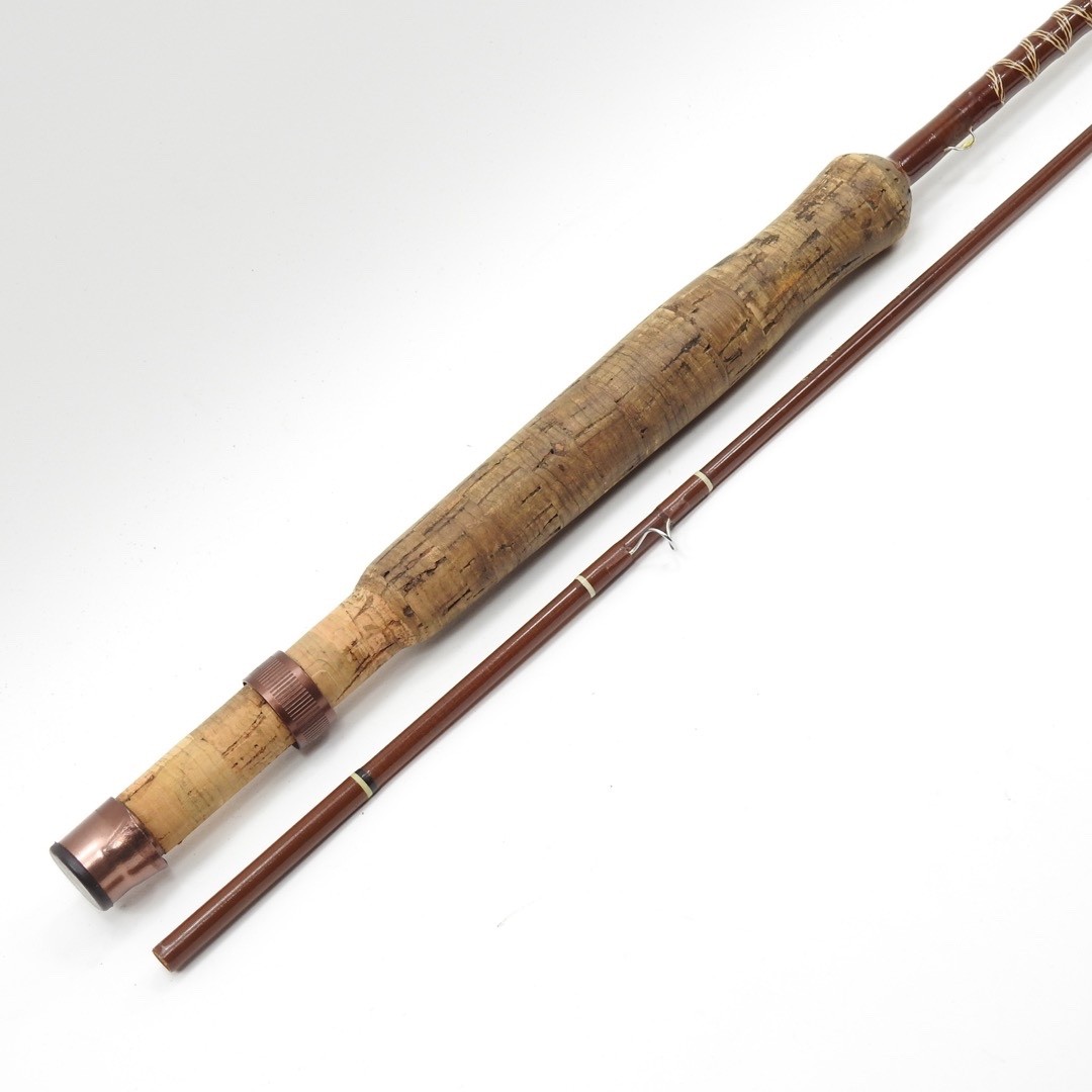 Fenwick FF605 Fiberglass Fly Rod. 6’ 5wt. W/ Tube & Sock. Made in USA.