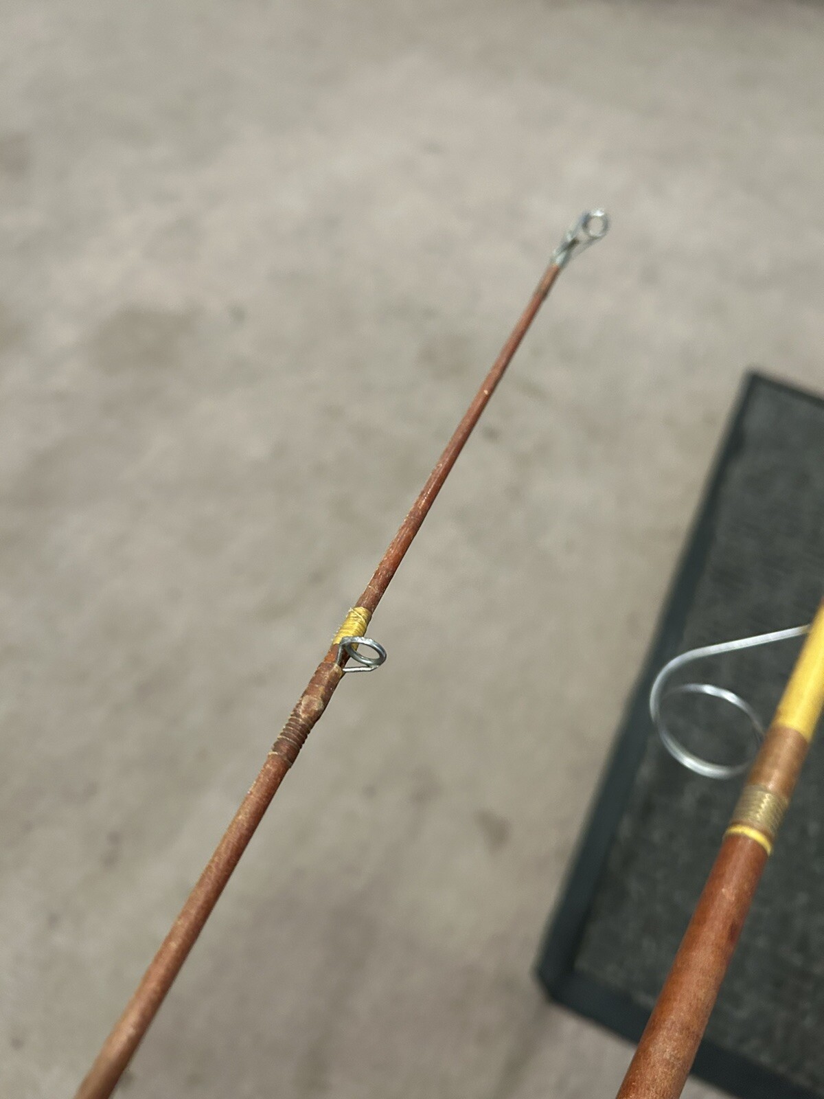 Vintage WRIGHT & McGILL Granger “Steelie” 2 Piece Spinning 8’6″ Rod Colorado US