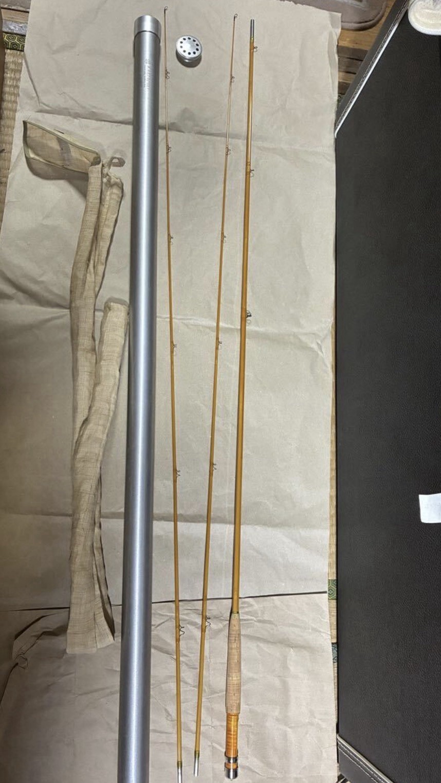 Kakuhiro 7.10 #４〜#5 2Pc 2Tip Bamboo Rod Fly Rod Free shipping DDP until 7/18