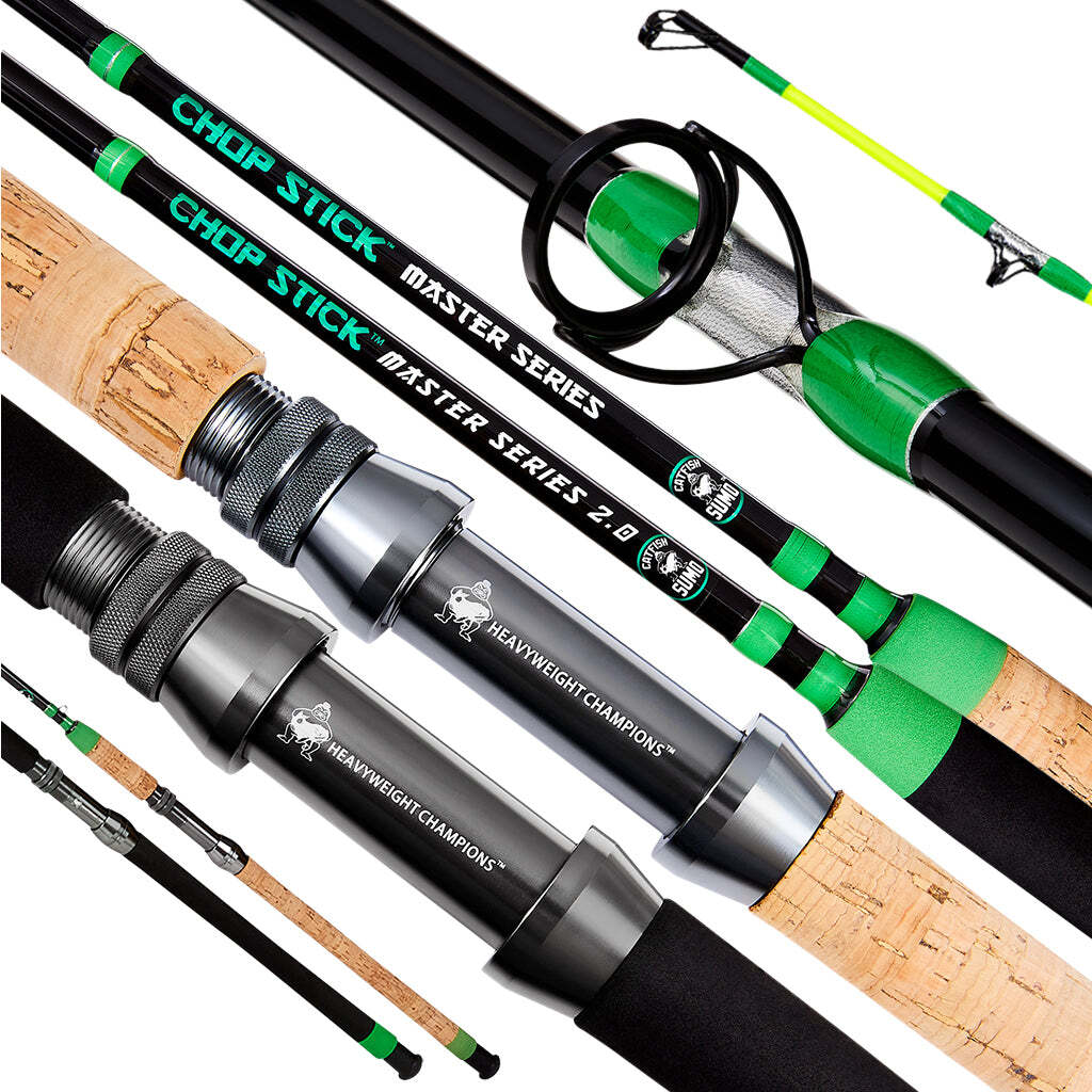 Catfishing Rod, Master Series Chop Stick, 1-Piece Casting, Medium Heavy, 7’6”