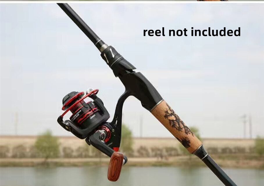 1.8M-2.4M Telescopic Fishing Rods Carbon Spinning Casting Rods Fishing Pole Bait