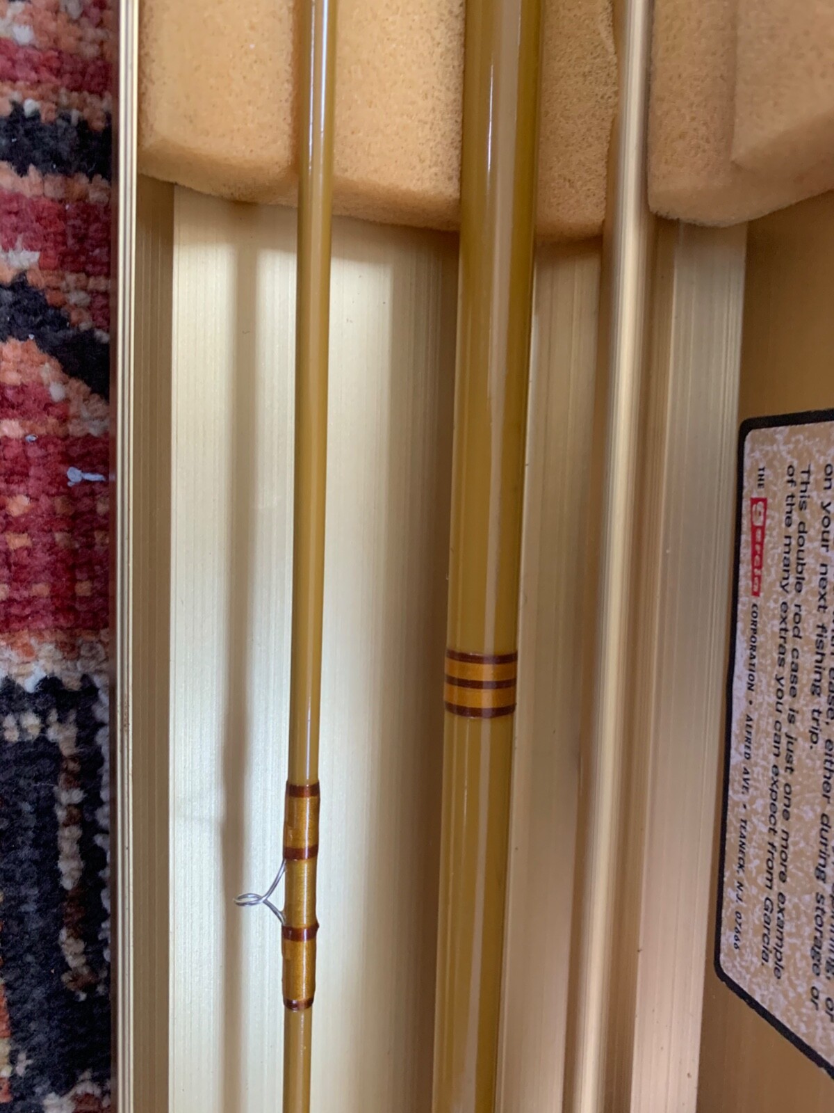 Garcia Conolon 2404 B fly fishing rod made in USA (20674)