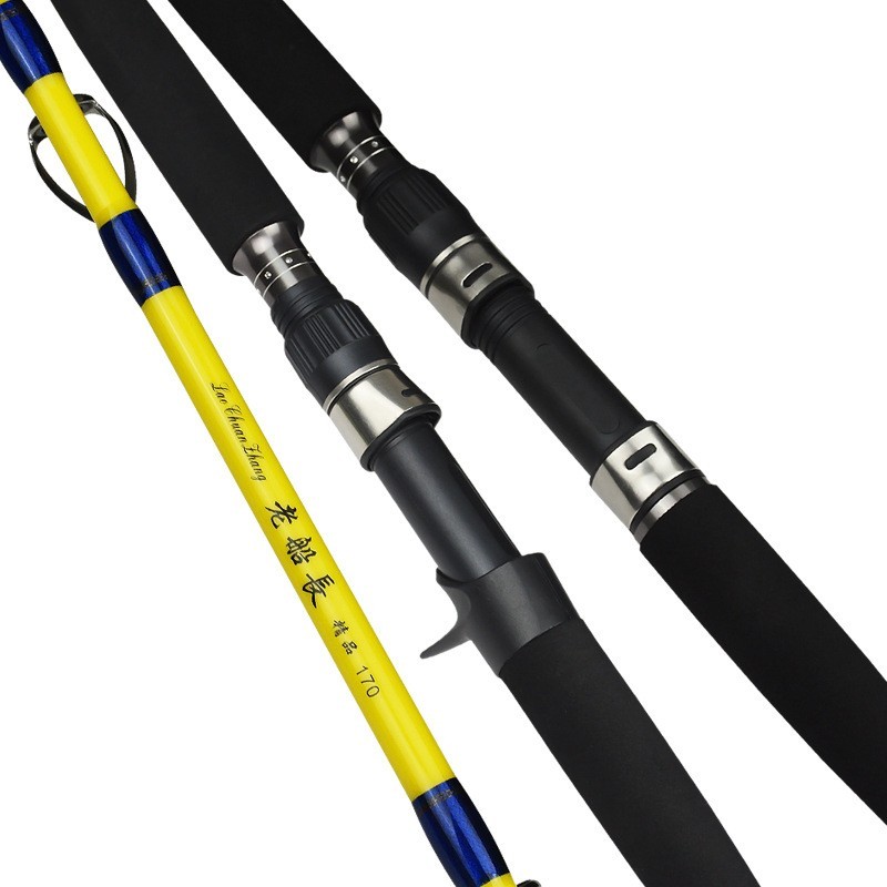 Slow Jigging Rod Fishing Rods Spinning Casting Carbon Fiber Boat Saltwater Rods