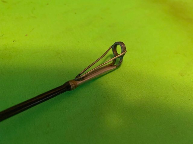 CUSTOM BUILT 7 FOOT 2 INCH 25 TO 60 POUND CLASS CONVENTIONAL FISHING ROD PERFECT