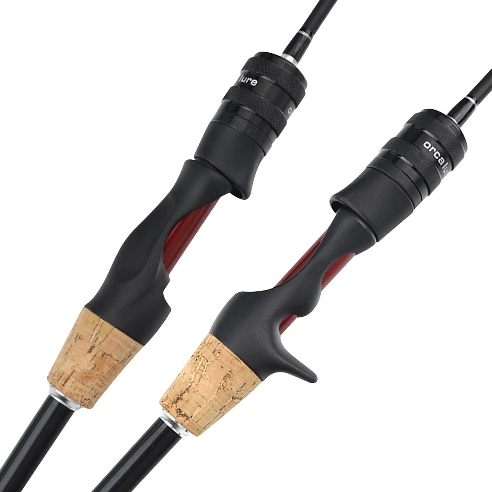 1.53m 1.65m 1.8m Fast Action Ultralight Spinning Casting Rod Carbon Fiber Pole