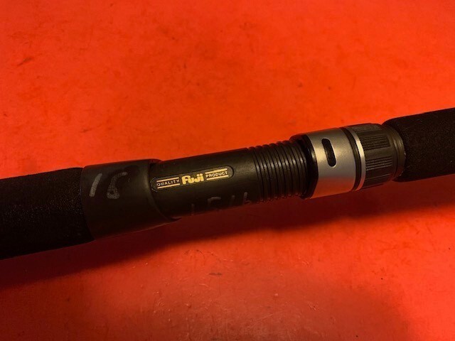 CUSTOM BUILT CALSTAR GRAFIGHTER GX7 7 FOOT 8 TO 20 LB. BAITCASTING FISHING ROD