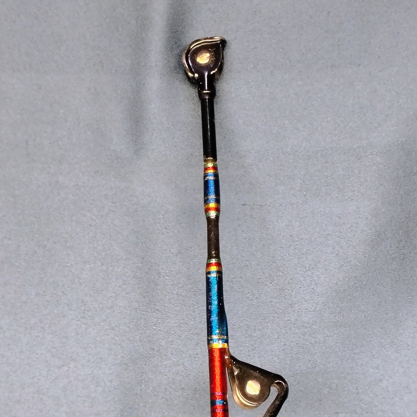 CALSTAR 655XXH Custom Longfin 50-120lb Saltwater Rod AFTCO Roller Guides 68″