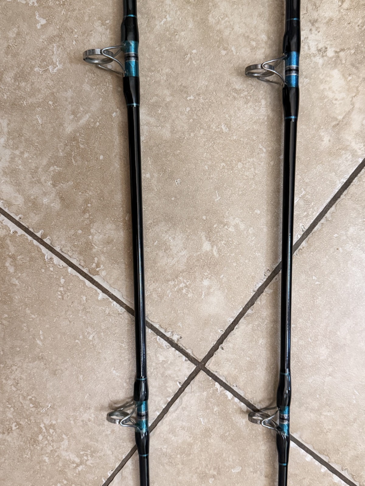 2x Offshore Angler Sea Lion Conventional Boat Rods 12-25lb 5.5 ft